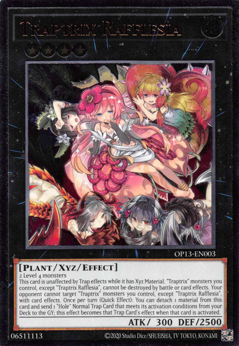 Traptrix Rafflesia [OP13-EN003] Ultimate Rare - for just $5! 