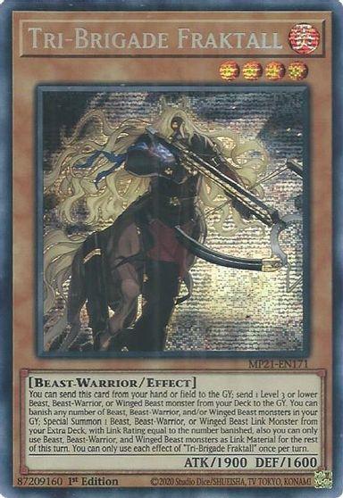 Tri-Brigade Fraktall [MP21-EN171] Prismatic Secret Rare - for just $0.95! 