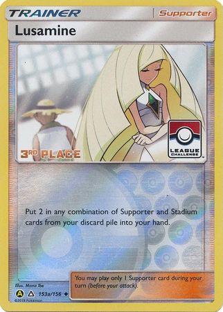 Lusamine (153a/156) (League Challenge Alt Art 3rd Place) [Sun & Moon: Ultra Prism] - for just $1.95! 