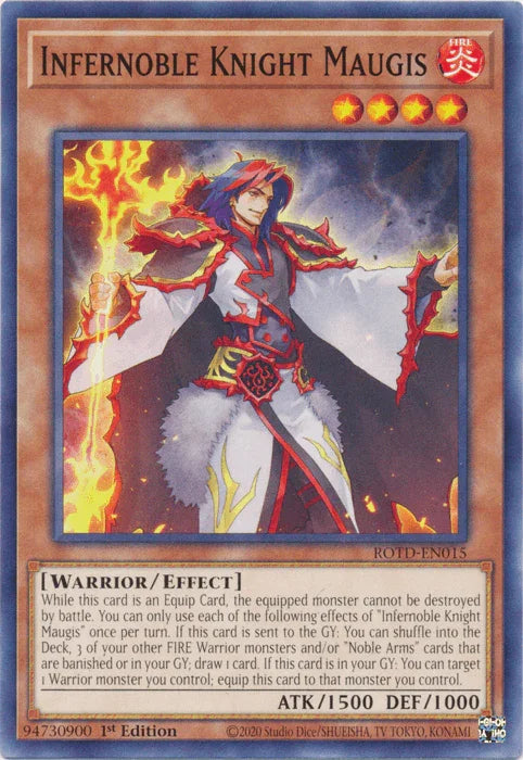Infernoble Knight Maugis [ROTD-EN015] Common - for just $0.10! 