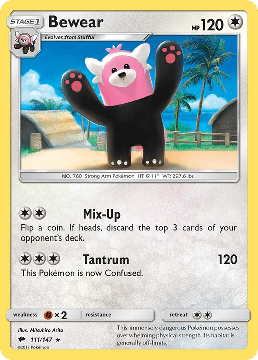 Bewear (111/147) [Sun & Moon: Burning Shadows] - for just $0.15! 