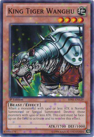 King Tiger Wanghu [BP01-EN129] Starfoil Rare - for just $0.60! 