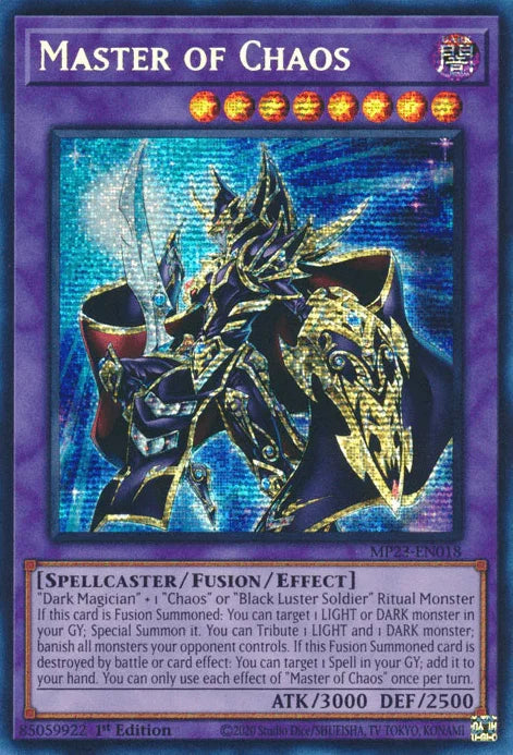 Master of Chaos [MP23-EN018] Prismatic Secret Rare - for just $2.20! 