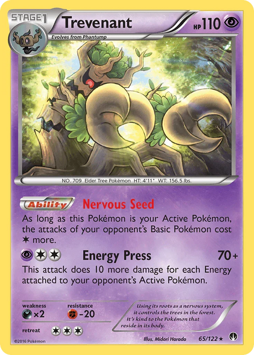 Trevenant (65/122) [XY: BREAKpoint] - for just $0.10! 