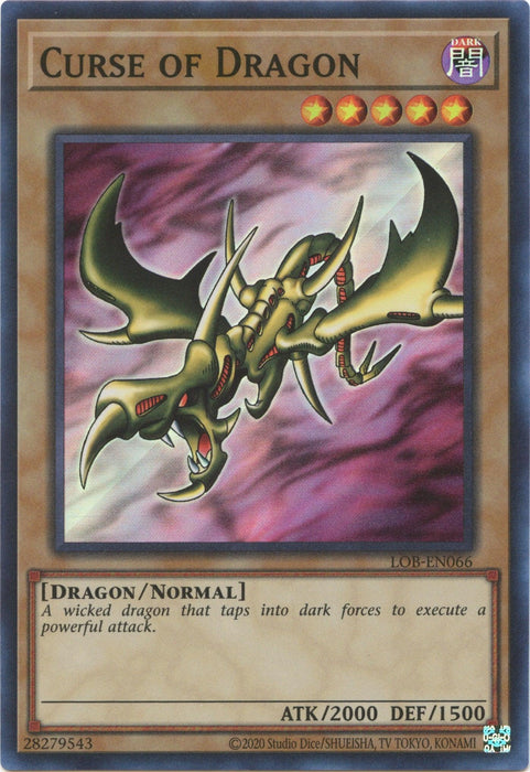 Curse of Dragon (25th Anniversary) [LOB-EN066] Super Rare - for just $1.55! 