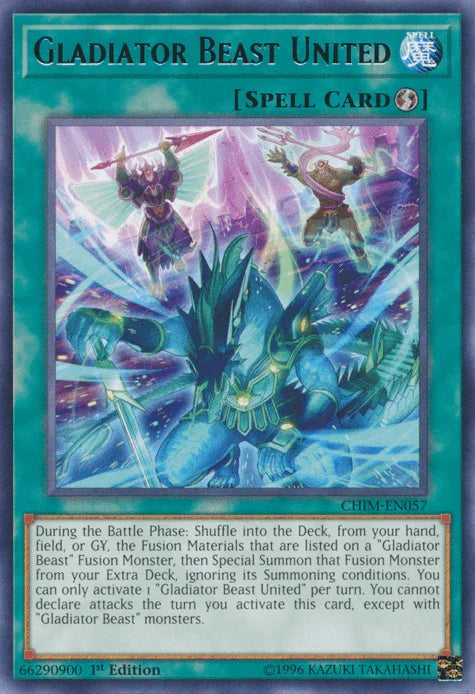 Gladiator Beast United [CHIM-EN057] Rare - for just $0.10! 
