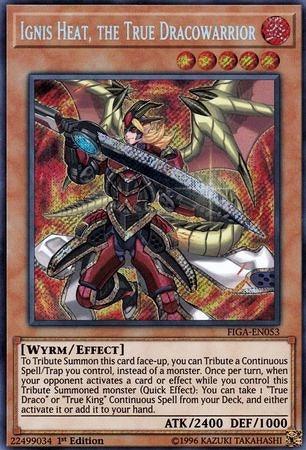 Ignis Heat, the True Dracowarrior [FIGA-EN053] Secret Rare - for just $1.20! 