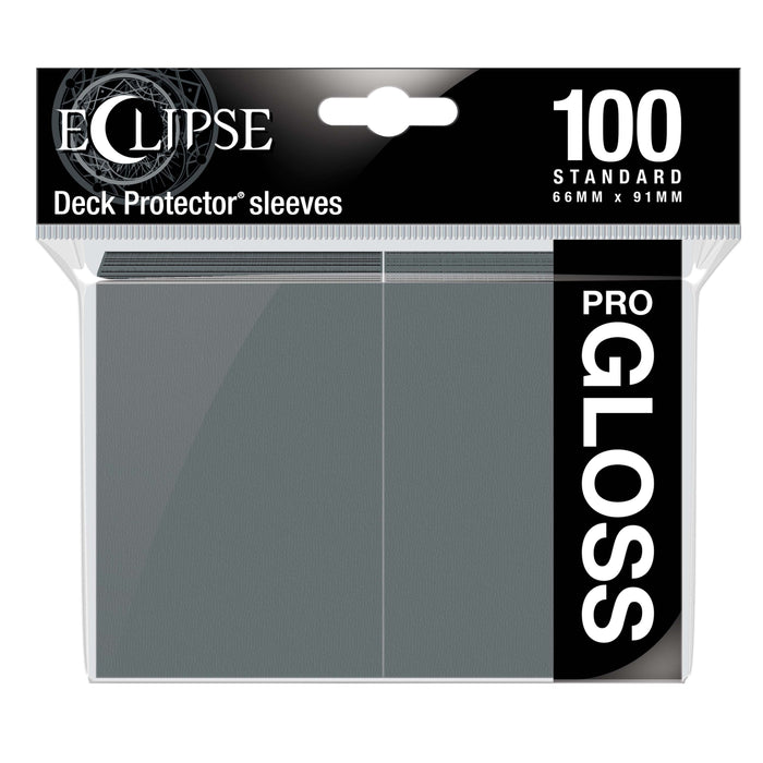 Ultra PRO: Standard 100ct Sleeves - Eclipse Gloss (Smoke Grey) - Just $0! Shop now at Retro Gaming of Denver