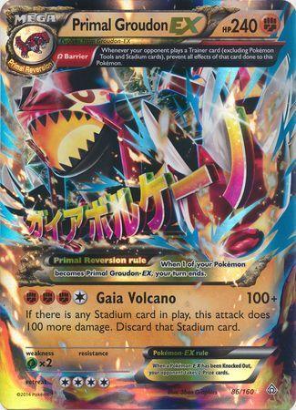 Primal Groudon EX (86/160) (Jumbo Card) [XY: Primal Clash] - for just $12.40! 