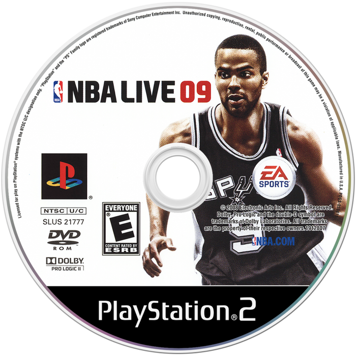 NBA Live 09 – PlayStation 2 (PS2) - for just $4.99! 