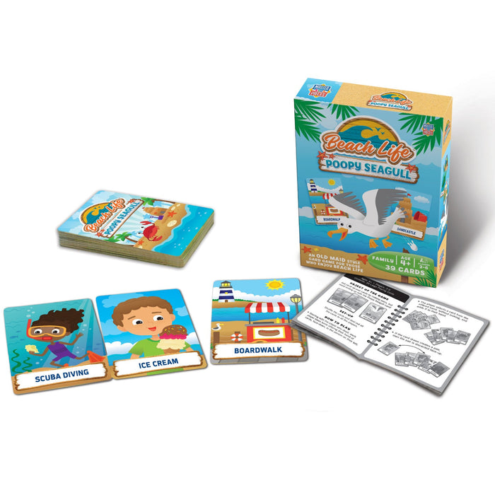 Beach Life - Poopy Seagull Card Game - Just $9.99! Shop now at Retro Gaming of Denver