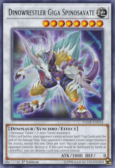 Dinowrestler Giga Spinosavate [DANE-EN034] Rare - for just $0.10! 