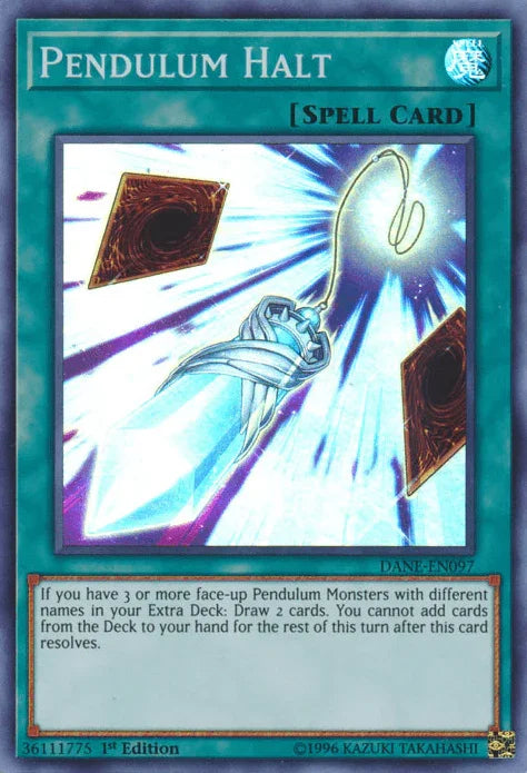 Pendulum Halt [DANE-EN097] Super Rare - for just $0.10! 