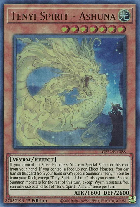Tenyi Spirit - Ashuna [GFP2-EN088] Ultra Rare - for just $0.10! 