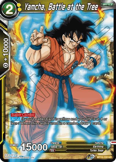 Yamcha, Battle at the Tree (BT15-102) [Saiyan Showdown] - for just $0.10! 