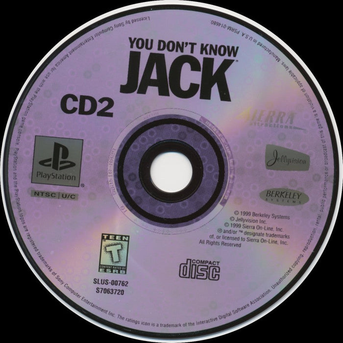 You Don't Know Jack – PlayStation 1 (PS1) - for just $6.99! 