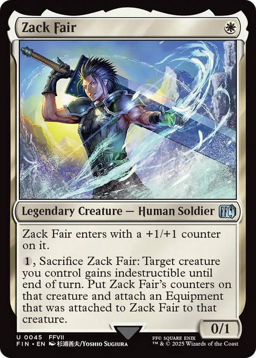 Zack Fair (FIN-045) - FINAL FANTASY - for just $0.08! 