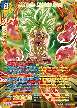 SS2 Kefla, Lightning Speed (SPR) (BT15-148) [Saiyan Showdown] - for just $1.10! 