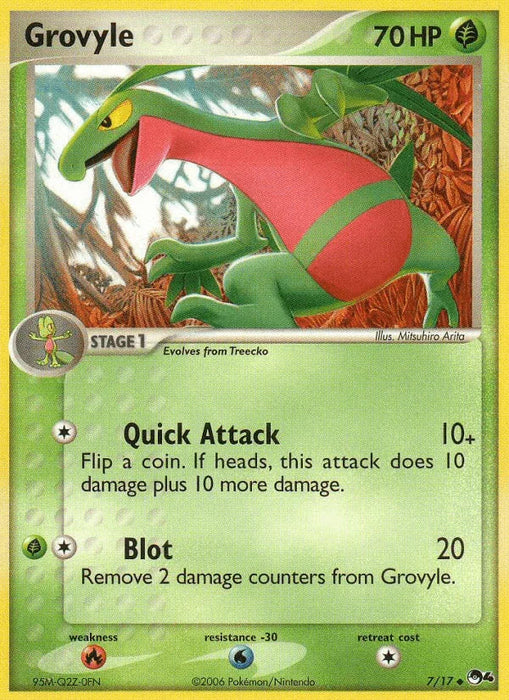 Grovyle (7/17) [POP Series 4] - for just $15.65! 