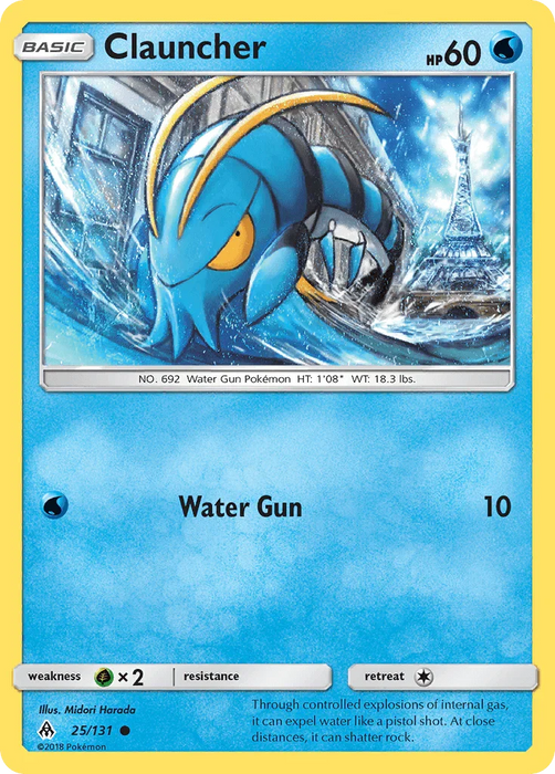 Clauncher (25/131) [Sun & Moon: Forbidden Light] - for just $0.10! 