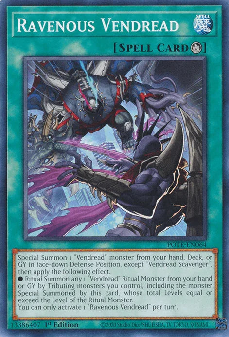 Ravenous Vendread [POTE-EN064] Common - for just $0.10! 