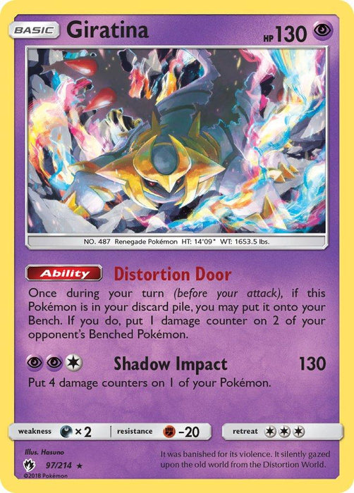 Giratina (97/214) (Theme Deck Exclusive) [Sun & Moon: Lost Thunder] - for just $2.50! 