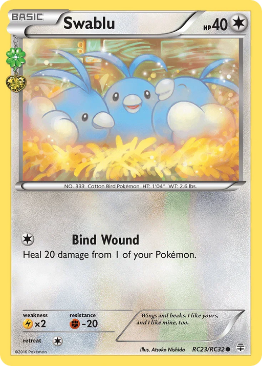 Swablu (RC23/RC32) [XY: Generations] - for just $2.95! 