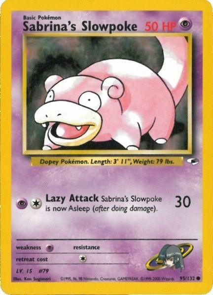 Sabrina's Slowpoke (95/132) [Gym Heroes Unlimited] - for just $0.60! 