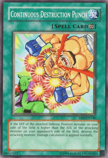 Continuous Destruction Punch [DR1-EN140] Common - for just $0.10! 
