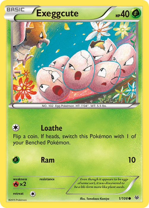 Exeggcute (1/108) [XY: Roaring Skies] - for just $0.15! 