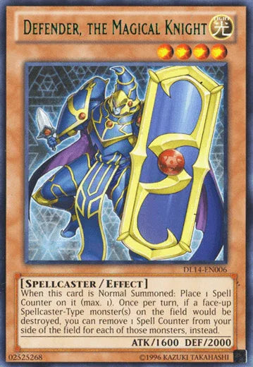 Defender, the Magical Knight (Green) [DL14-EN006] Rare - for just $1.20! 