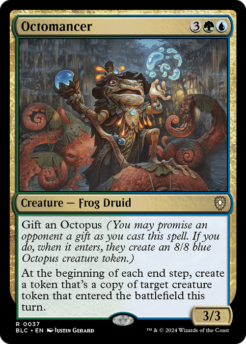 Octomancer (BLC-037) - Bloomburrow Commander - for just $0.11! 