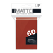 Ultra PRO: Small 60ct Sleeves - PRO-Matte (Red) - Just $0! Shop now at Retro Gaming of Denver