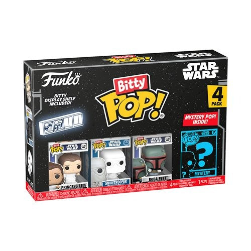 Funko Bitty Pop! Star Wars Mini-Figure 4-Pack - Select Figure(s) - for just $9.99! 