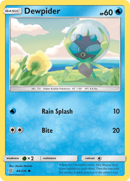 Dewpider (48/236) [Sun & Moon: Unified Minds] - for just $0.10! 