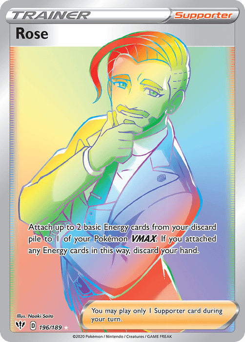 Rose (196/189) [Sword & Shield: Darkness Ablaze] - for just $1.30! 