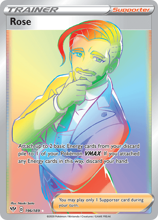 Rose (196/189) [Sword & Shield: Darkness Ablaze] - for just $1.45! 