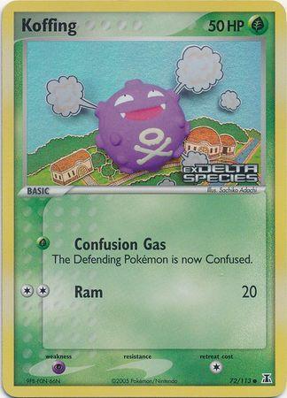 Koffing (72/113) (Stamped) [EX: Delta Species] - for just $10.40! 