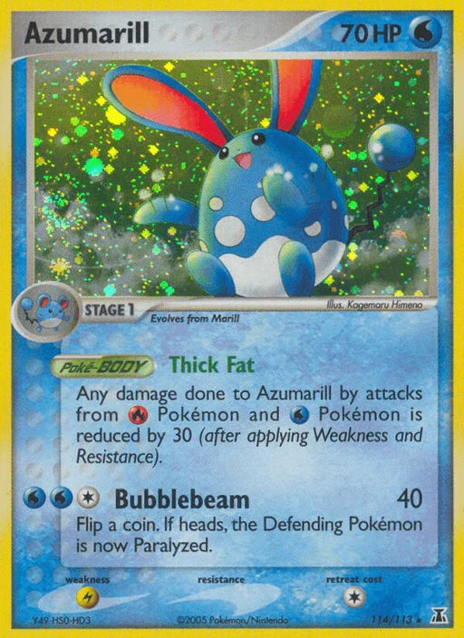 Azumarill (114/113) [EX: Delta Species] - for just $30.25! 