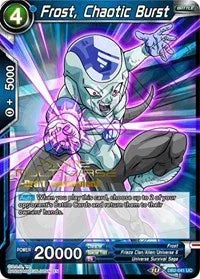 Frost, Chaotic Burst (Divine Multiverse Draft Tournament) (DB2-041) [Tournament Promotion Cards] - for just $1.55! 