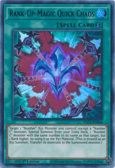 Rank-Up-Magic Quick Chaos (Blue) [DLCS-EN044] Ultra Rare - for just $0.15! 