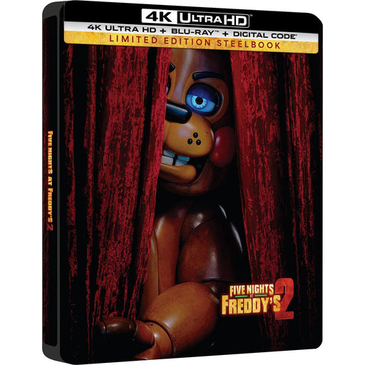 Five Nights at Freddy's 2 - Limited Edition Steelbook (4K Ultra HD + Blu-ray + Digital) - for just $44.99! 