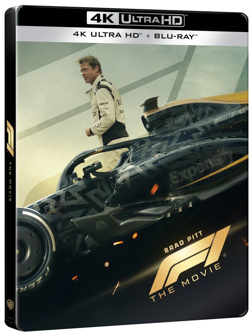 F1: The Movie - Limited Edition Steelbook (4K Ultra HD + Blu-ray) - for just $64.99! 