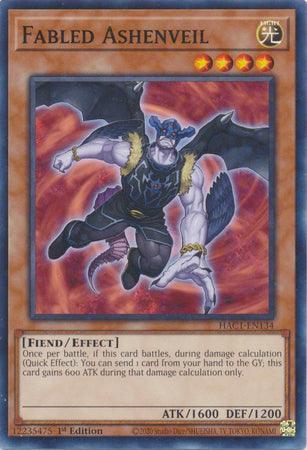 Fabled Ashenveil (Duel Terminal) [HAC1-EN134] Common - for just $0.10! 