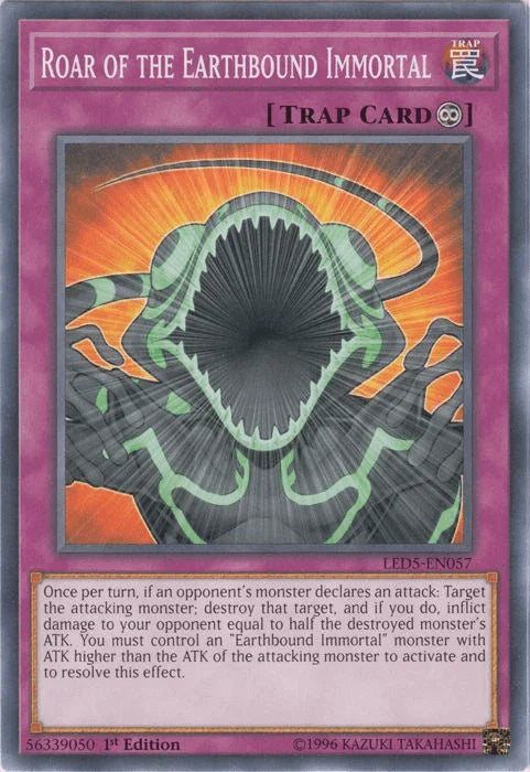 Roar of the Earthbound Immortal [LED5-EN057] Common - for just $0.10! 