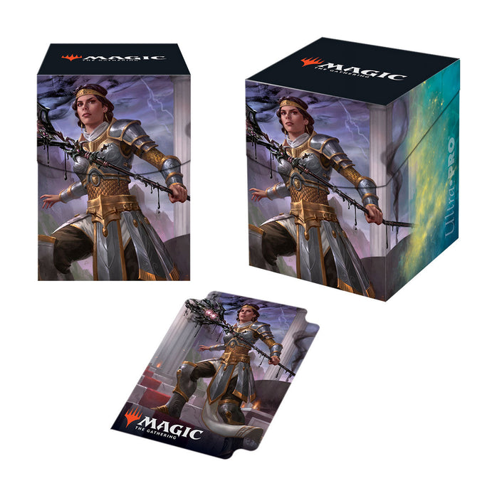 Ultra PRO: Deck Box - PRO 100+ (Theros Beyond Death - Elspeth, Sun's Nemesis) - for just $0! 