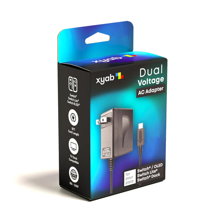 Nintendo Switch USB-C Power Adapter [Black] – Nintendo Switch Accessory (NS) - for just $24.99! 