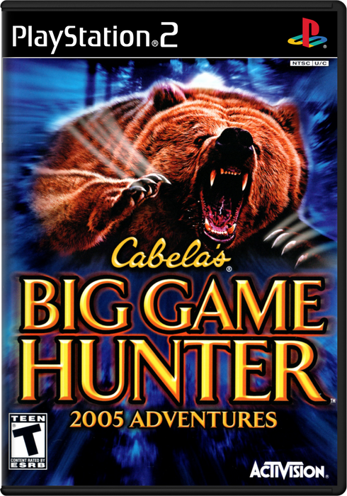 Cabela's Big Game Hunter: 2005 Adventures – PlayStation 2 (PS2) - for just $7.99! 