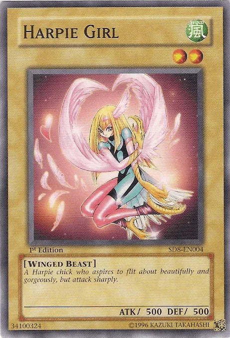 Harpie Girl [SD8-EN004] Common - for just $0.30! 