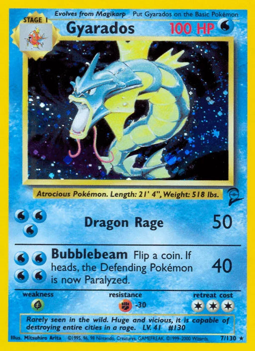 Gyarados (7/130) [Base Set 2] - for just $18.05! 